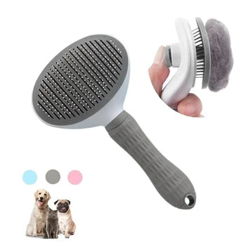 Self-cleaning Pet Hair Remove Comb Cat Slicker Brush