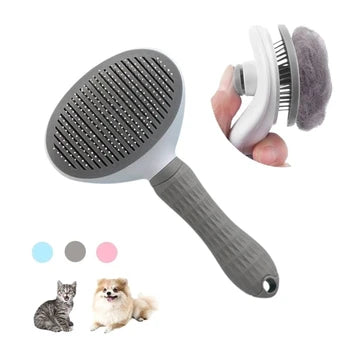 Self-cleaning Pet Hair Remove Comb Cat Slicker Brush